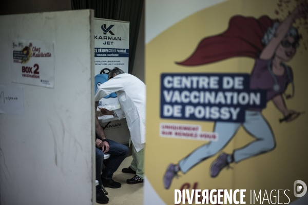 Centre de vaccination « chez Mauricette ».
