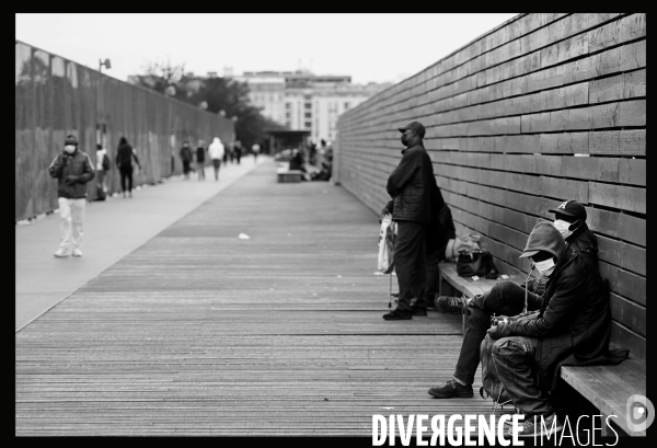 Crack à Stalingrad / concert de casseroles quai de la seine