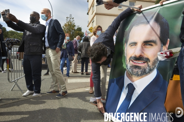 Laurent Saint-Martin, tête de liste LREM regionales 2021 à Ris-Orangis