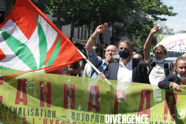 Cannaparade 2021 à Paris