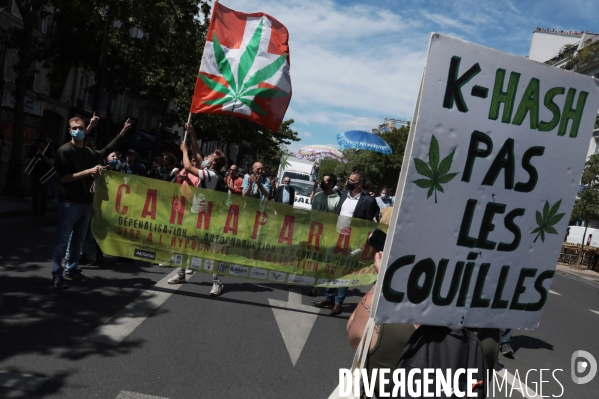 Cannaparade 2021 à Paris