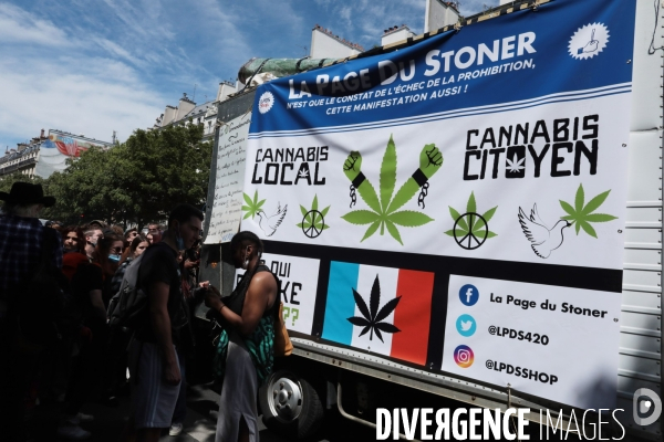 Cannaparade 2021 à Paris