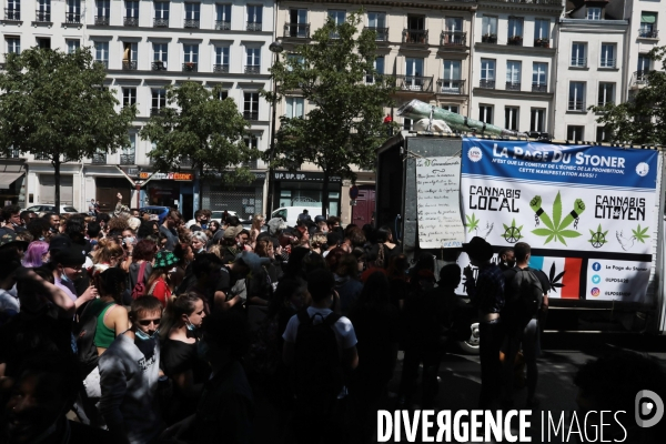 Cannaparade 2021 à Paris