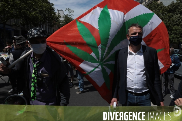 Cannaparade 2021 à Paris