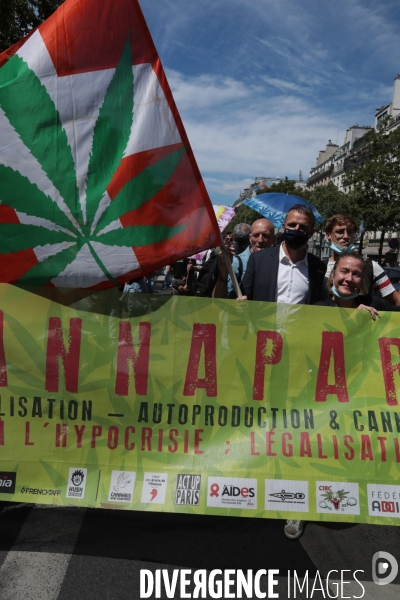 Cannaparade 2021 à Paris