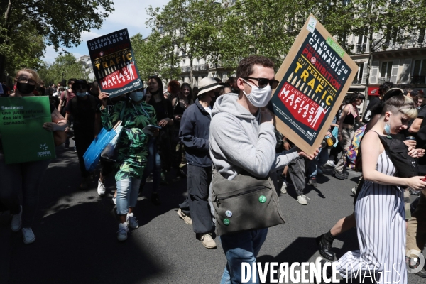 Cannaparade 2021 à Paris