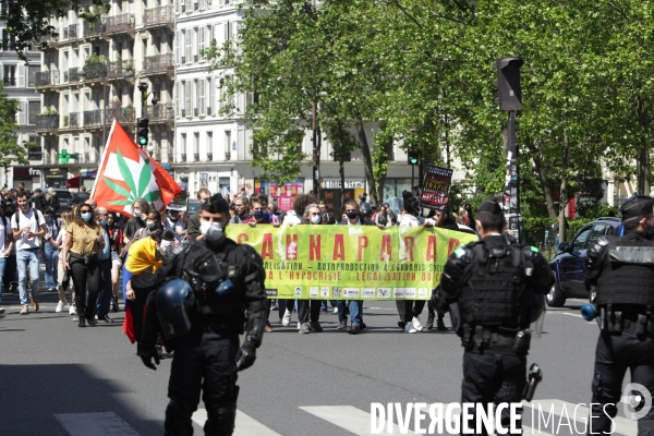 Cannaparade 2021 à Paris