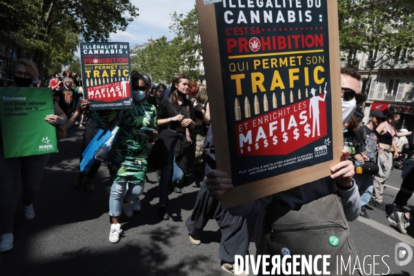 Cannaparade 2021 à Paris