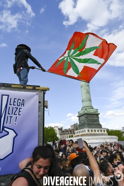 Cannaparade 2021. Marche Mondiale pour le Cannabis