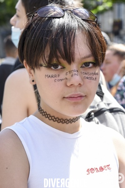 Cannaparade 2021. Marche Mondiale pour le Cannabis