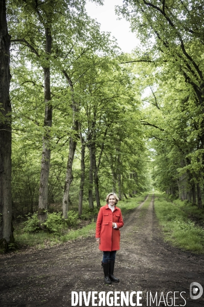 Régionale : Valerie Pecresse au Bois Saint-Martin.