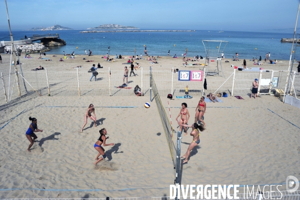 Brigades VTT pour surveiller les plages de Marseille