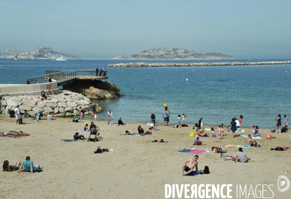 Brigades VTT pour surveiller les plages de Marseille