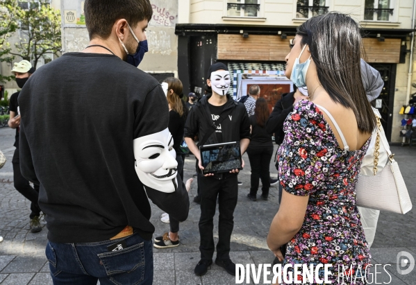 Protection animale, ANONYMOUS FOR THE VOICELESS. THE CUBE OF TRUTH dénonce la souffrance animale, les conditions de vie et de mort infligées par l humain. Animal protection.