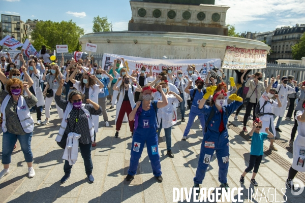 Le Collectif inter-hôpitaux manifeste