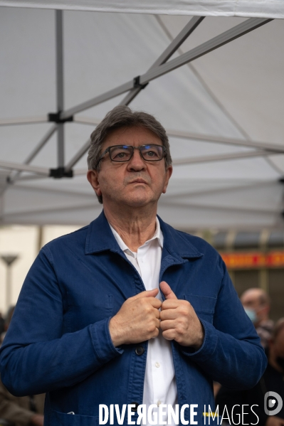 Jean-Luc Mélenchon soutien Danielle Simonnet. Election législative.