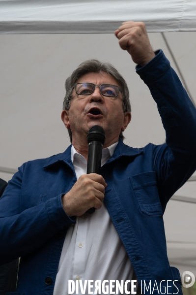 Jean-Luc Mélenchon soutien Danielle Simonnet. Election législative.