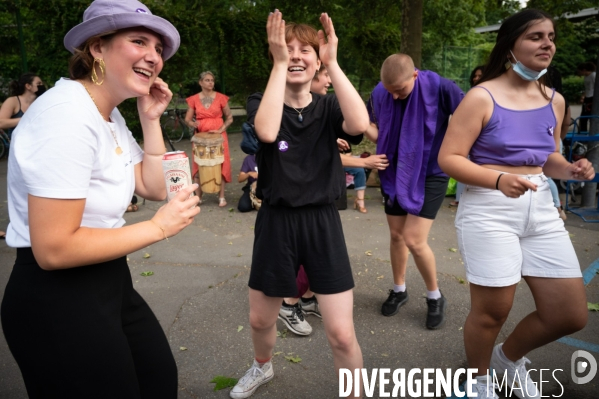 Appel à la grève féministe du 14 juin, à vélo - Genève