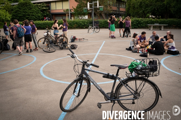 Appel à la grève féministe du 14 juin, à vélo - Genève