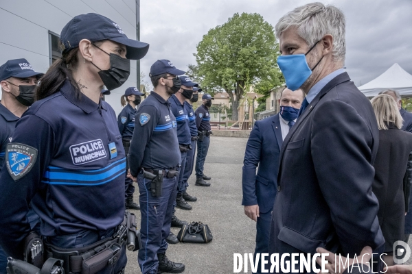 Laurent Wauquiez, Président de la Région Auvergne Rhône-Alpes.