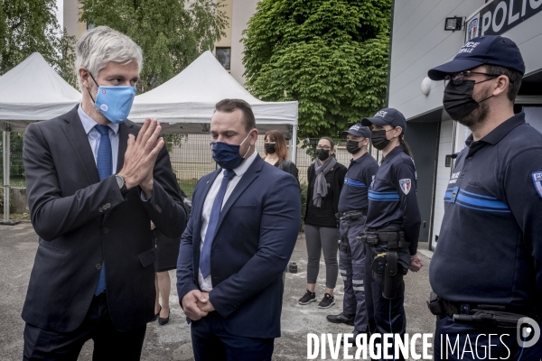 Laurent Wauquiez, Président de la Région Auvergne Rhône-Alpes.