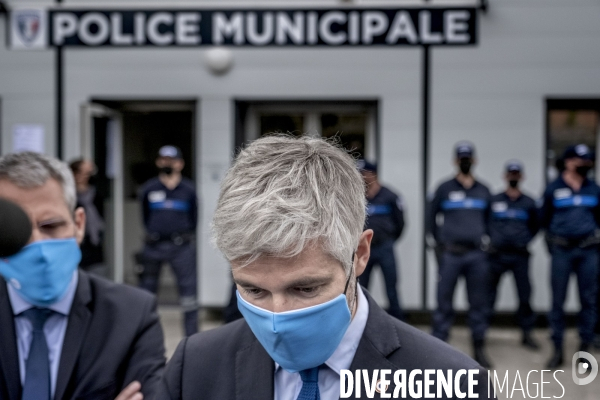 Laurent Wauquiez, Président de la Région Auvergne Rhône-Alpes.