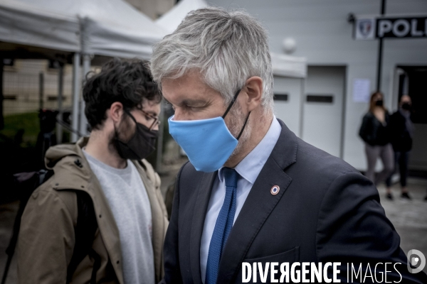 Laurent Wauquiez, Président de la Région Auvergne Rhône-Alpes.