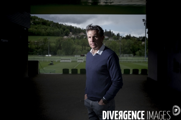 Claude Puel, entraîneur de l ASSE.