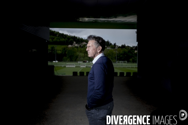 Claude Puel, entraîneur de l ASSE.