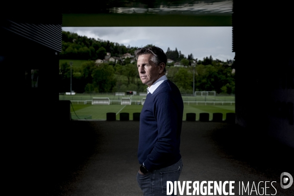 Claude Puel, entraîneur de l ASSE.