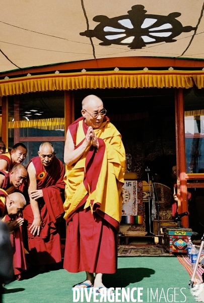 Le Dalai Lama au Zanskar