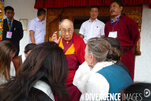 Le Dalai Lama au Zanskar