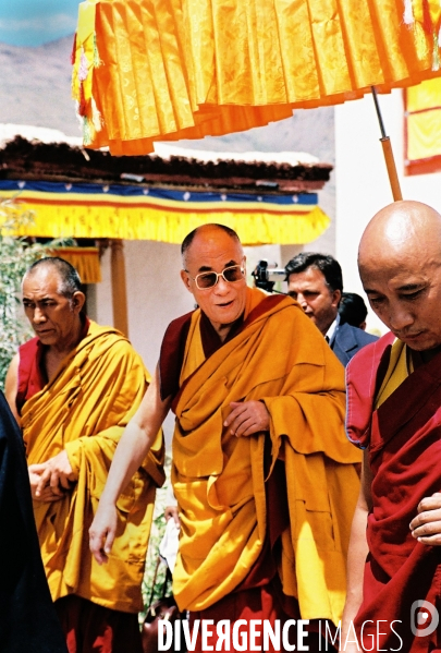 Le Dalai Lama au Zanskar