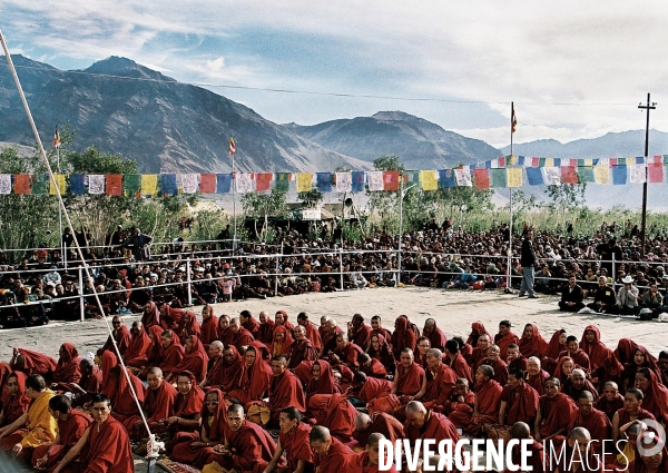 Le Dalai Lama au Zanskar