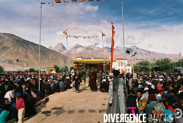 Le Dalai Lama au Zanskar