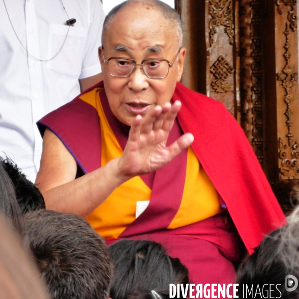 Le Dalai Lama au Zanskar