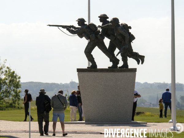 Inauguration du British Normandy Memorial ( D-Day )
