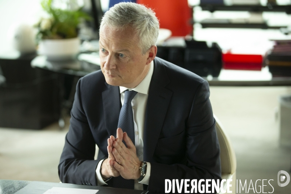 Bruno Le Maire, Ministre de l Économie, des Finances et de la Relance.