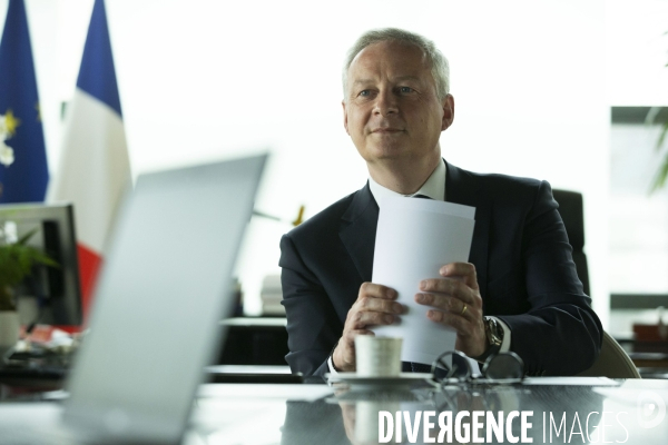 Bruno Le Maire, Ministre de l Économie, des Finances et de la Relance.