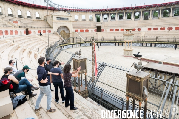 Répétitions au Puy du Fou