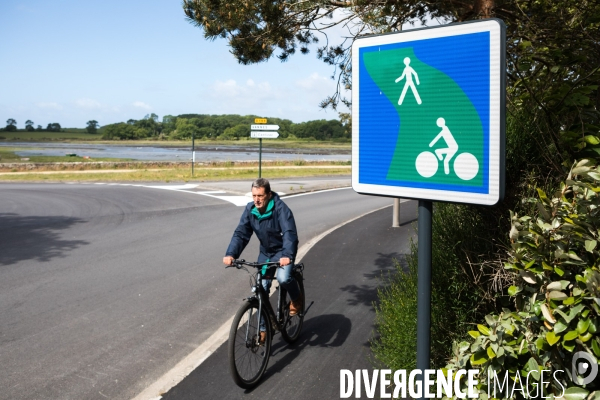 Place au vélo dans le Morbihan