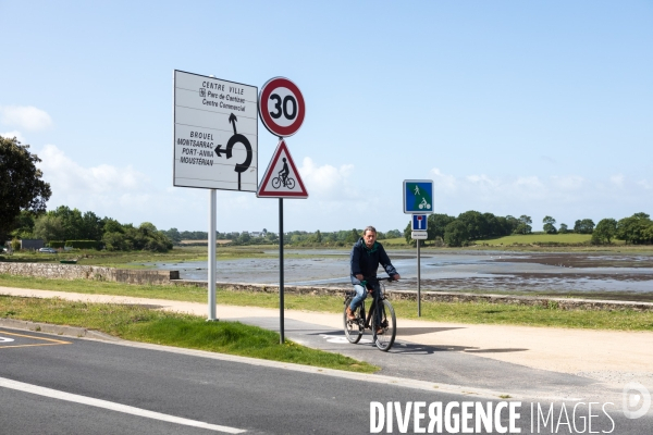 Place au vélo dans le Morbihan