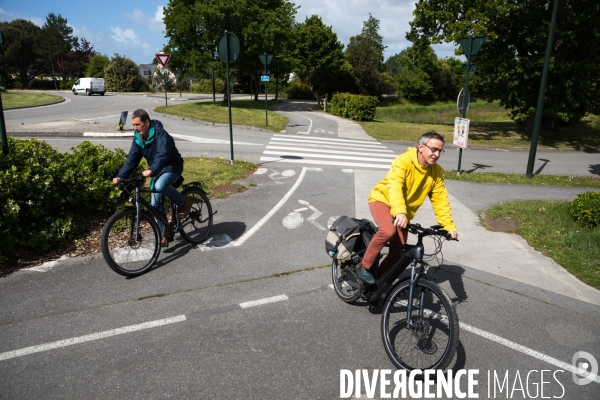 Place au vélo dans le Morbihan