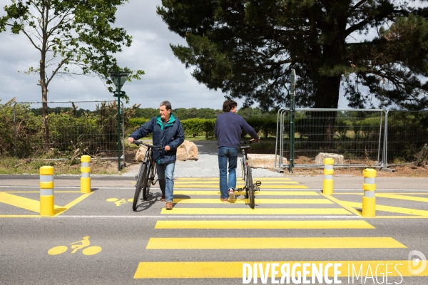 Place au vélo dans le Morbihan