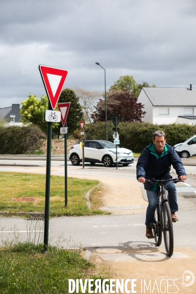 Place au vélo dans le Morbihan