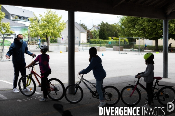 Place au vélo dans le Morbihan