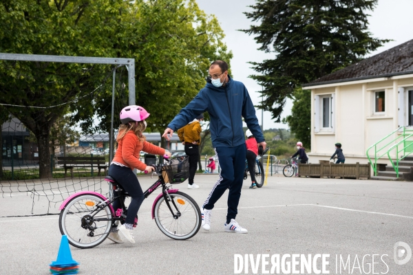 Place au vélo dans le Morbihan