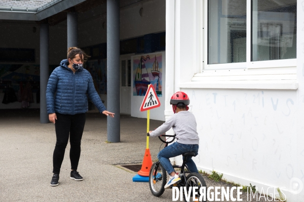 Place au vélo dans le Morbihan