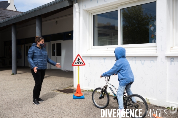 Place au vélo dans le Morbihan