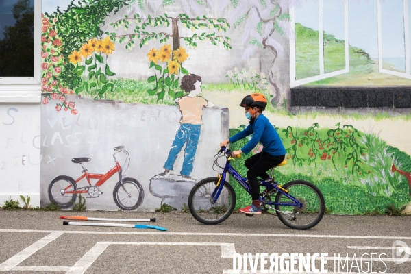 Place au vélo dans le Morbihan